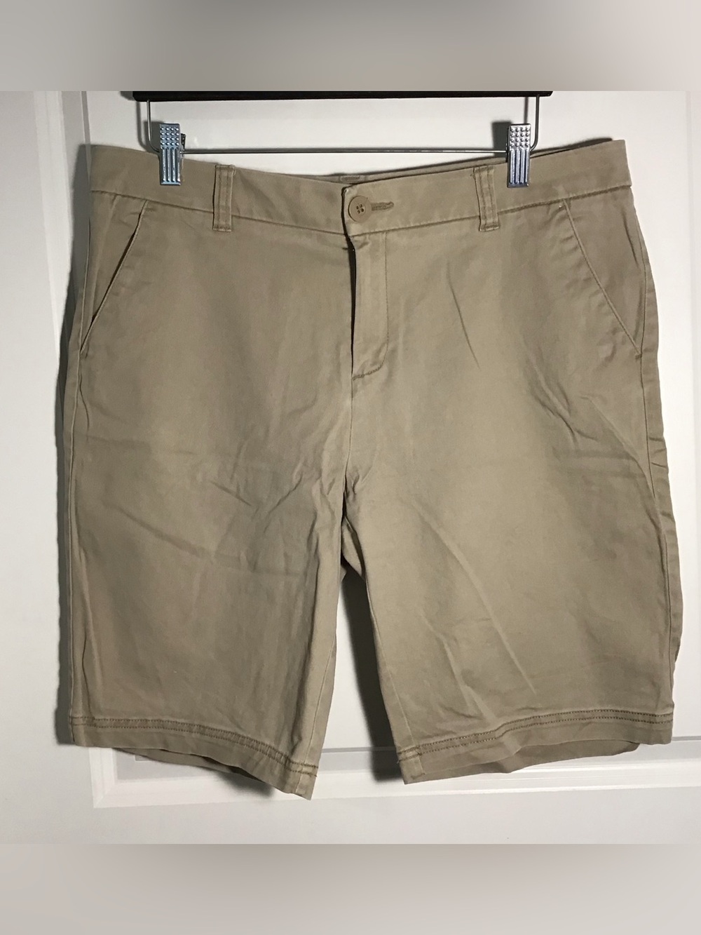 BDG Women's Tan Chino Bermuda Shorts